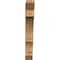 Ekena Millwork Balboa Slat Smooth Bracket, Western Red Cedar, 5 1/2"W x 34"D x 42"H BKT06X34X42BOA06SWR - alternate 2